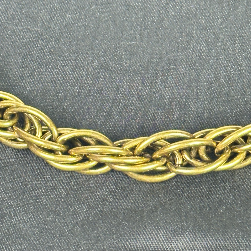 Saint Laurent Women’s Goldtone Chain Belt New W/ Tags - Picture 3 of 10